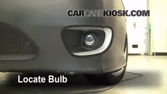 2005 Hyundai Tiburon GT 2.7L V6 Luces Luz de niebla (reemplazar foco)